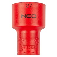 NEO TOOLS Izolirani nasadni ključ 1/2", 27 mm, 1000 V